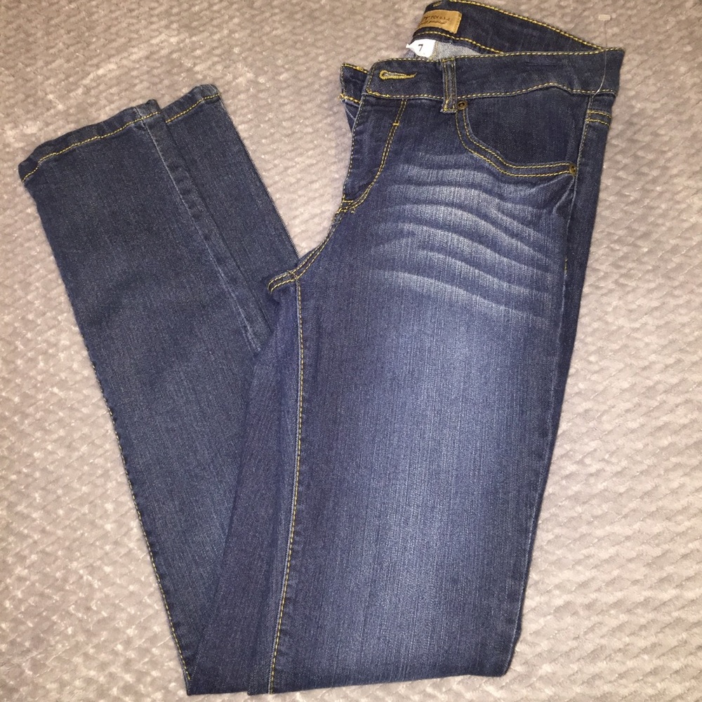 Low rise Skinny jeans In dark